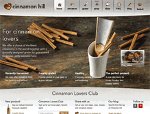 Tablet Screenshot of cinnamonhill.com